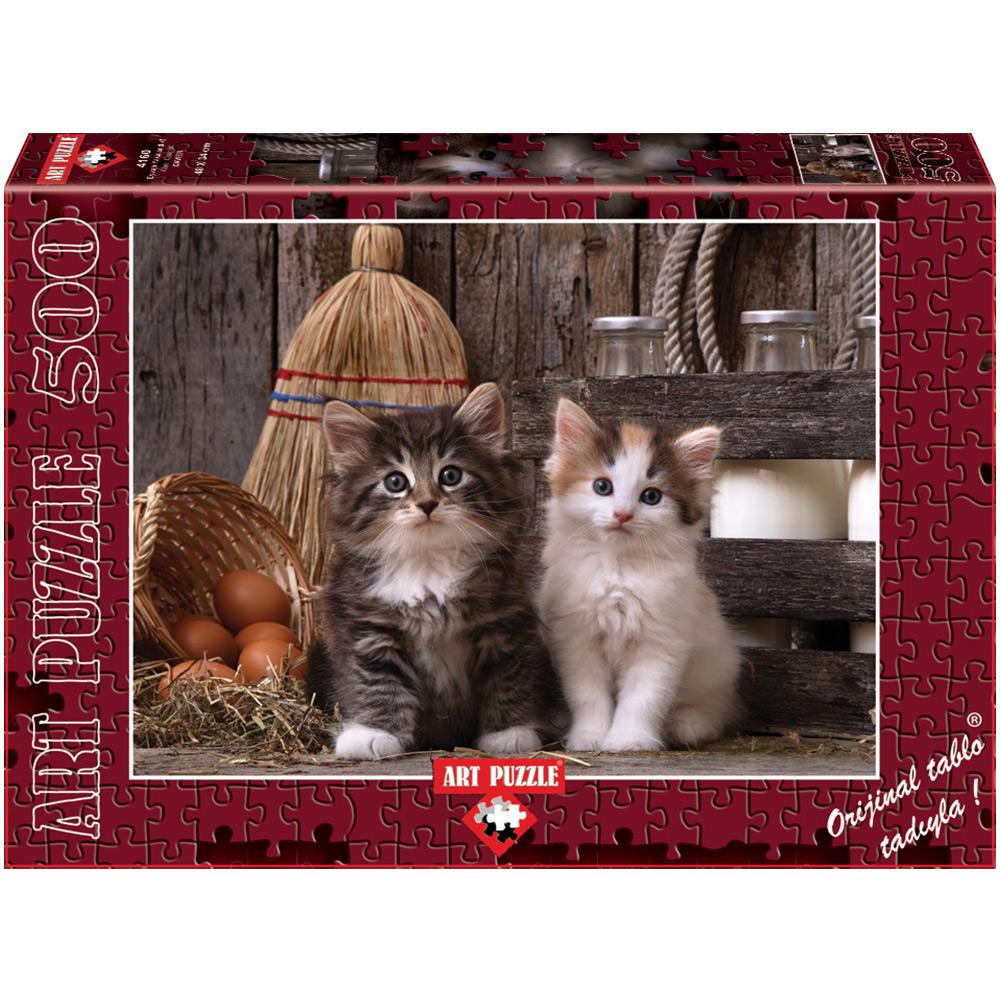 Art Puzzle 500 Parça Puzzle Eyvah Yakalandık