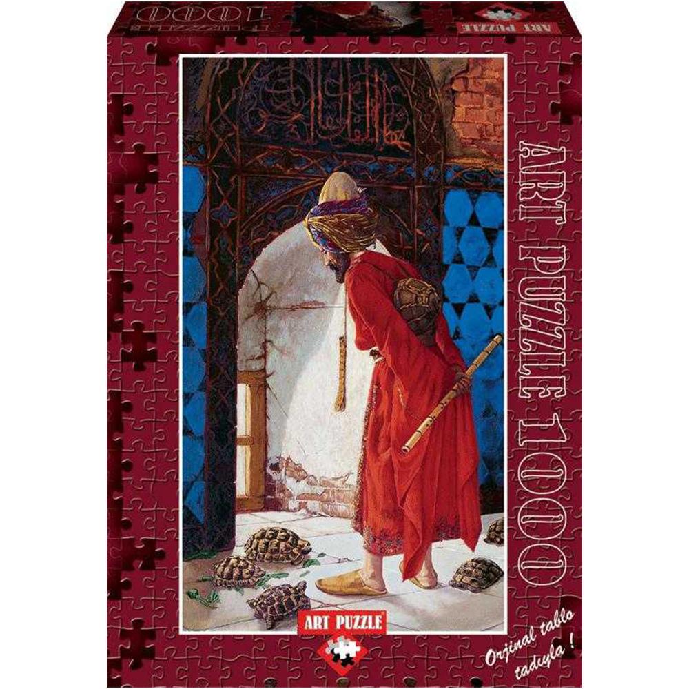 Art Puzzle 1000 Parça Puzzle Kaplumbağa Terbiyecisi