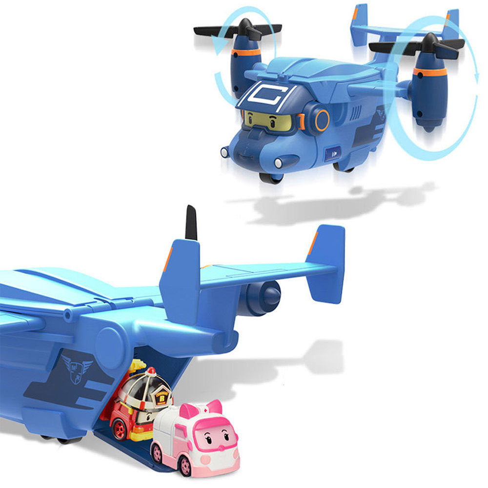 Robocar Poli Kargo Uçağı Sesli Işıklı