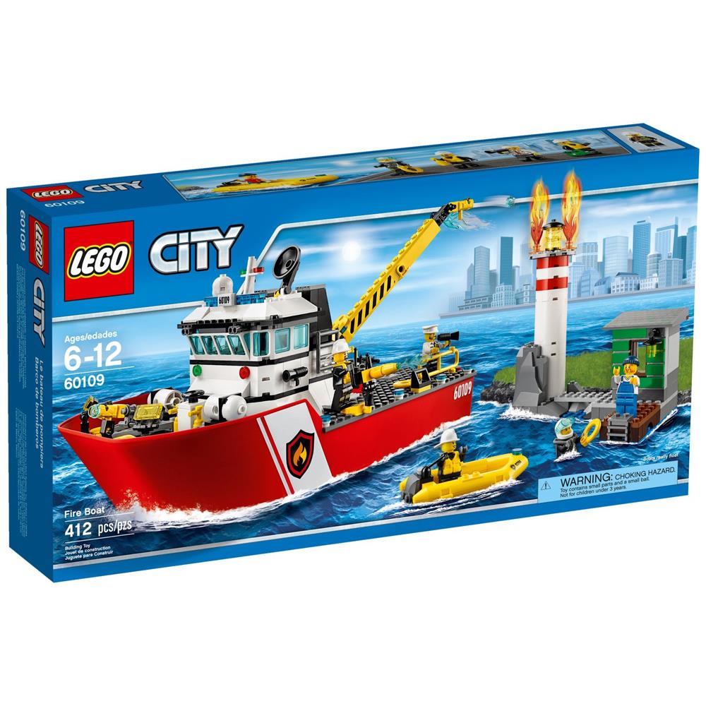 Lego City Fire Boat 60109