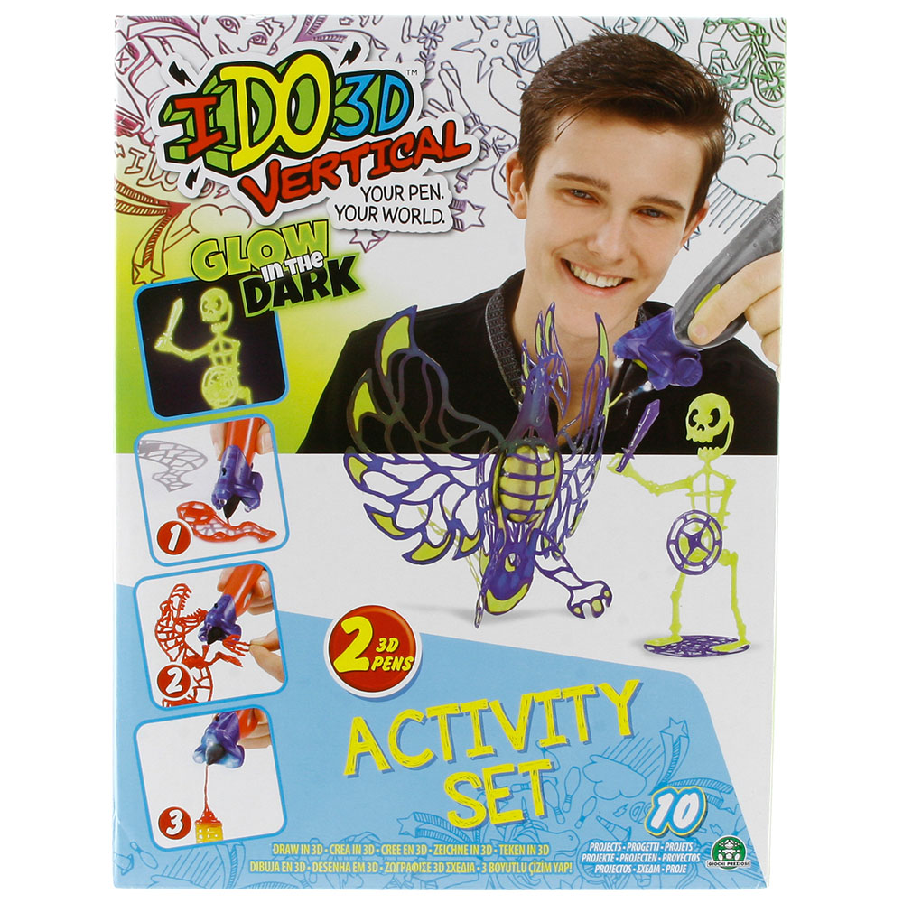 IDO 3D Glow In The Dark Aktivite Seti