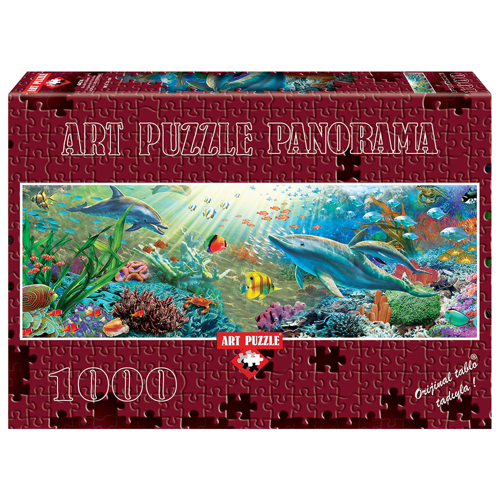 Art Puzzle 1000 Parça Panaroma Su Alti Cenneti