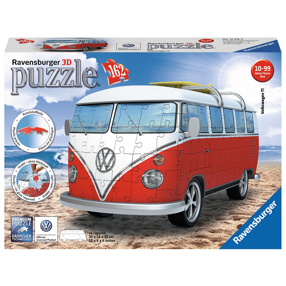 Volkwagen T1 3D Puzzle