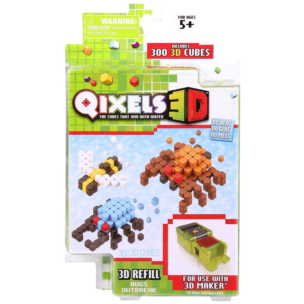 Qixels Bugs Outbreak 3D Yedek Paket