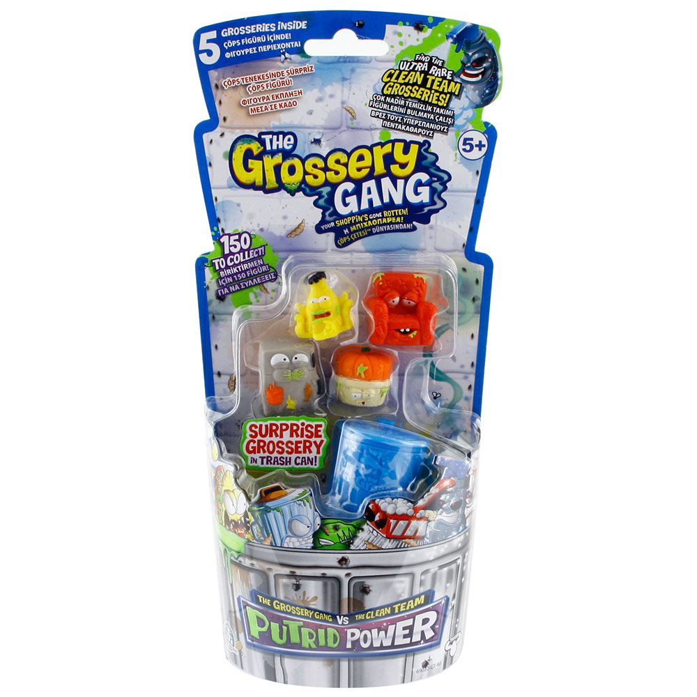 Trash Pack Çöps Çetesi Grossery Gang Orta Boy Çöps Paketi Model 1