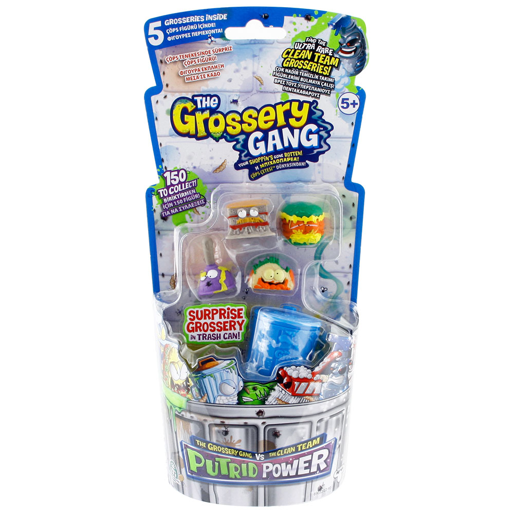 Trash Pack Çöps Çetesi Grossery Gang Orta Boy Çöps Paketi Model 1