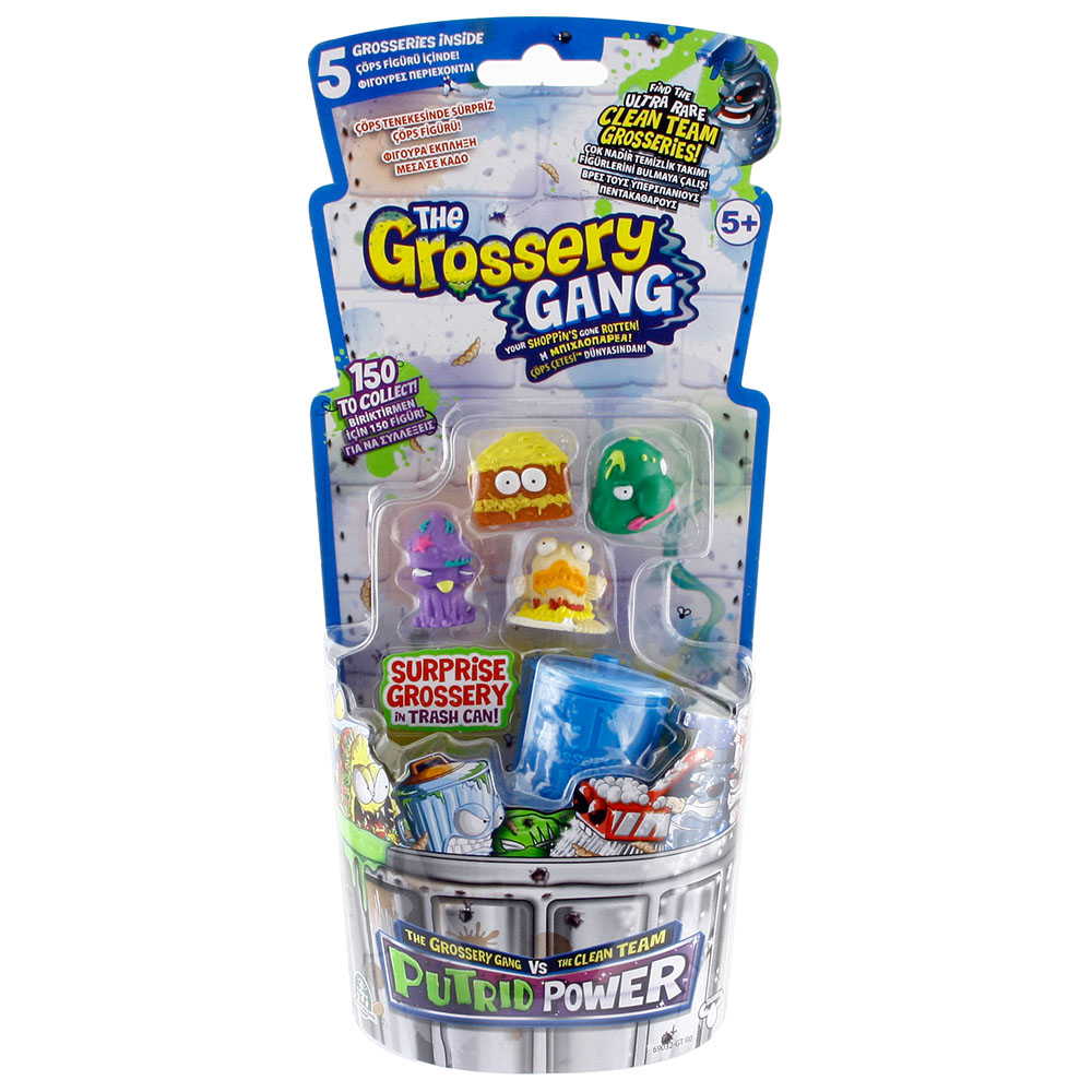 Trash Pack Çöps Çetesi Grossery Gang Orta Boy Çöps Paketi Model 1