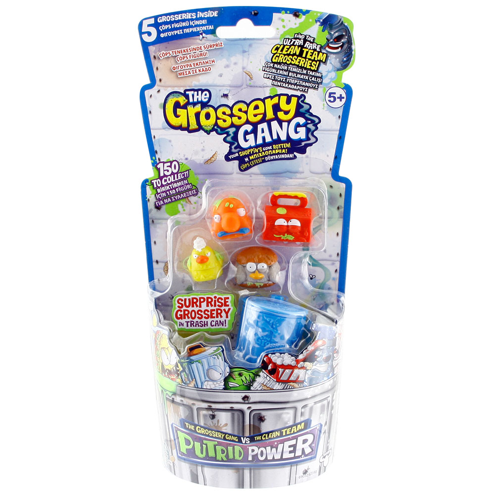 Trash Pack Çöps Çetesi Grossery Gang Orta Boy Çöps Paketi Model 1