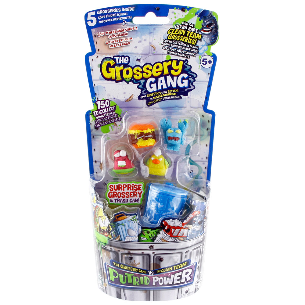 Trash Pack Çöps Çetesi Grossery Gang Orta Boy Çöps Paketi Model 1