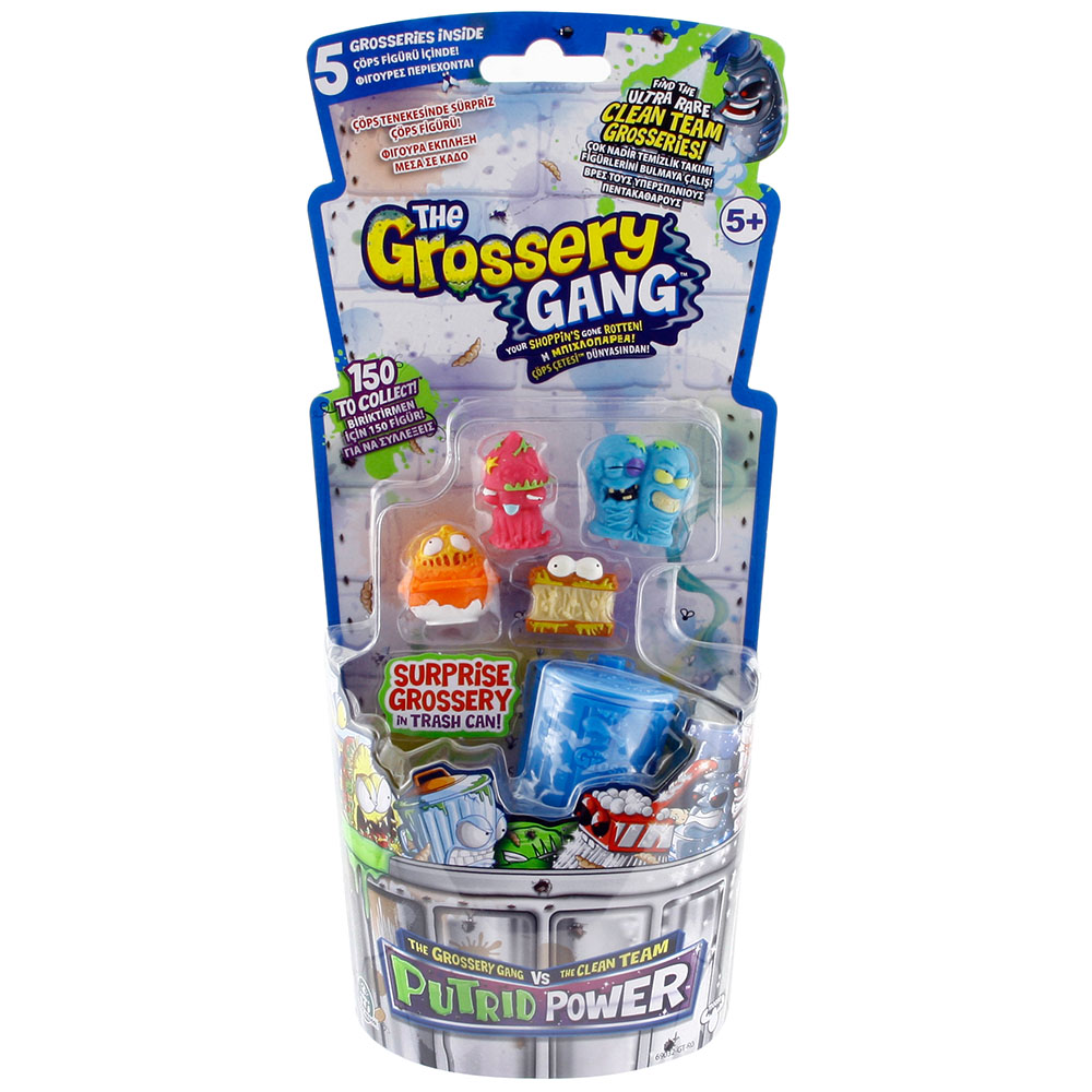 Trash Pack Çöps Çetesi Grossery Gang Orta Boy Çöps Paketi Model 1