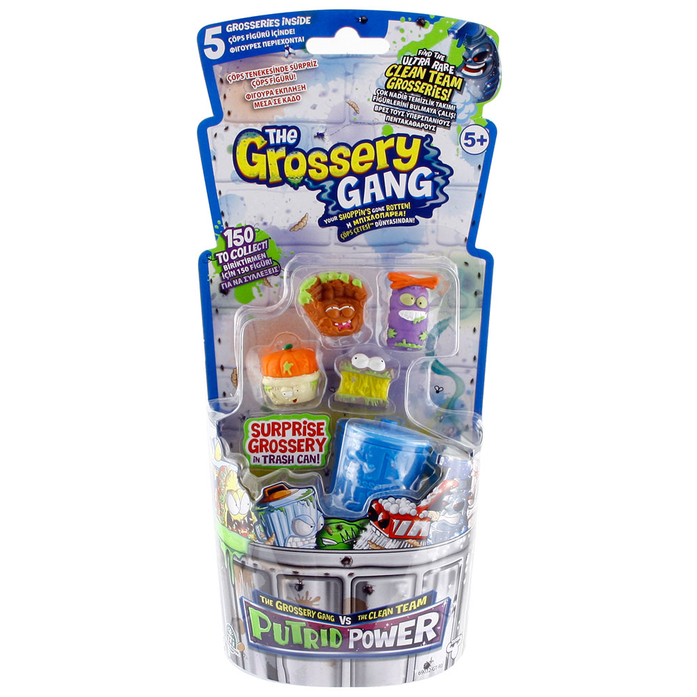 Trash Pack Çöps Çetesi Grossery Gang Orta Boy Çöps Paketi Model 2