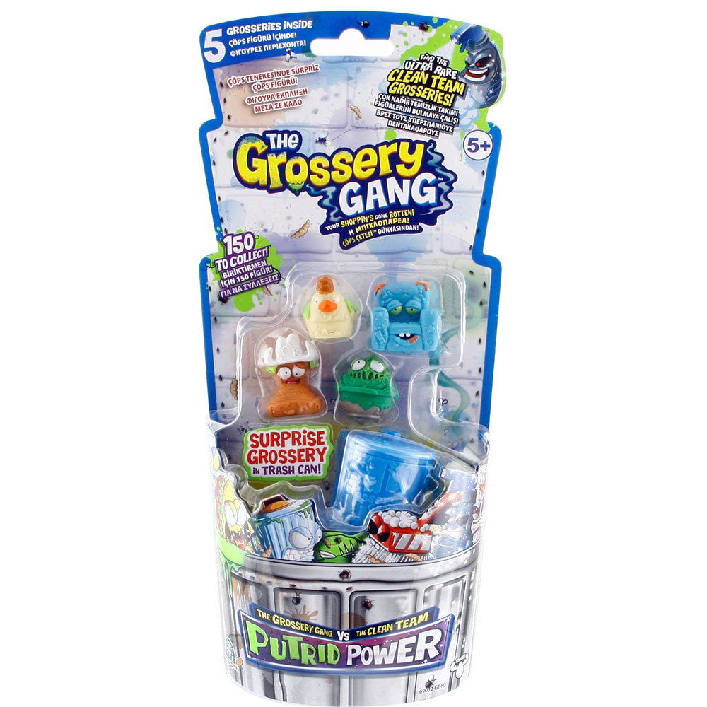 Trash Pack Çöps Çetesi Grossery Gang Orta Boy Çöps Paketi Model 4