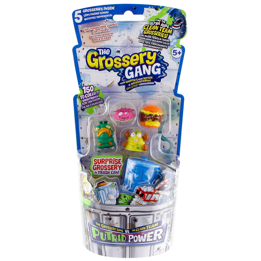Trash Pack Çöps Çetesi Grossery Gang Orta Boy Çöps Paketi Model 9