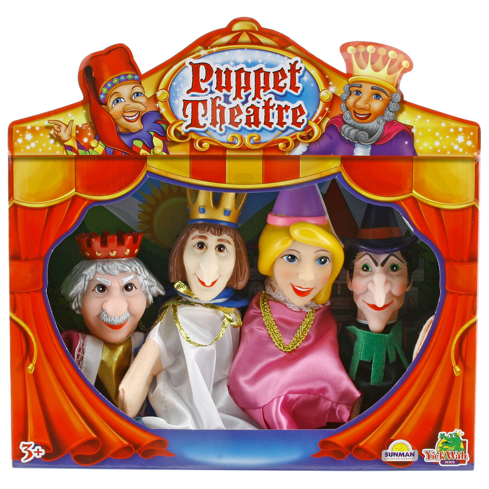 Masal Kahramanları 4'lü El Kuklası Model 1