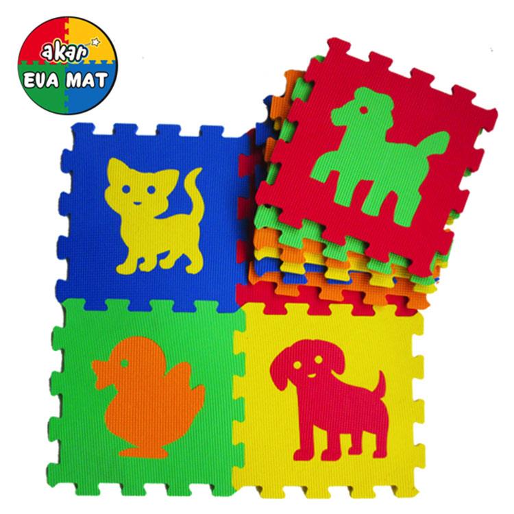 Akar Eva Puzzle Oyun Karosu 33X33cm 7Mm Hayvanlar