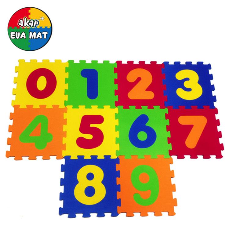 Akar Eva Puzzle Oyun Karosu 33X33cm 7Mm Rakamlar