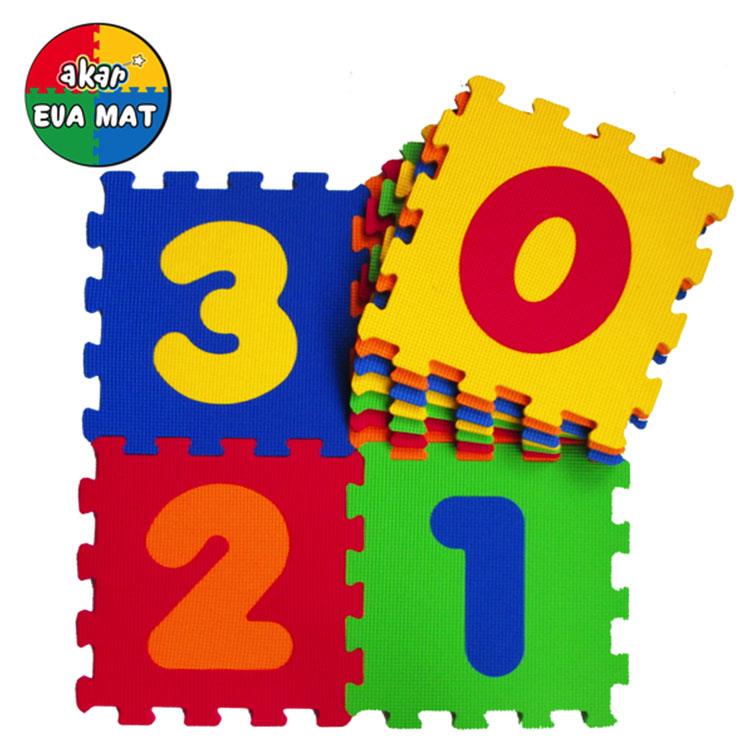 Akar Eva Puzzle Oyun Karosu 33X33cm 7Mm Rakamlar