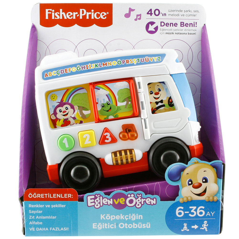 Fisher Price Köpekçiğin Eğitici Otobüsü