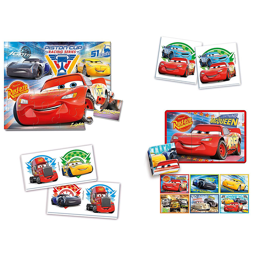 Edukit Eğitim Seti 4 in 1 Cars 3