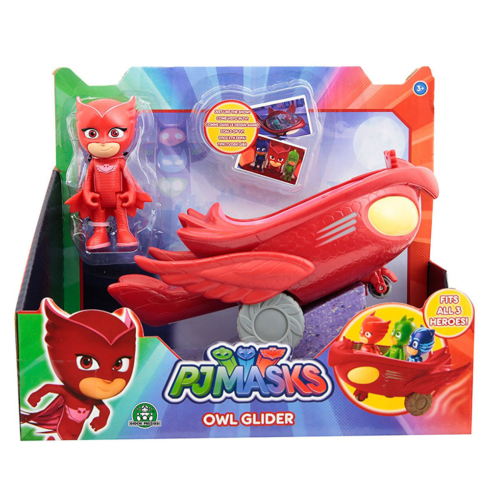 PJ Maskeliler Owlette Figür ve Araç Seti