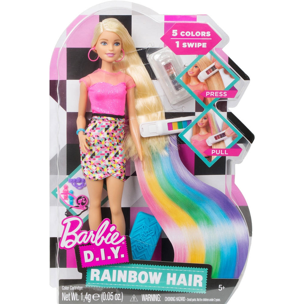 Barbie Gökkuşağı Saçlar