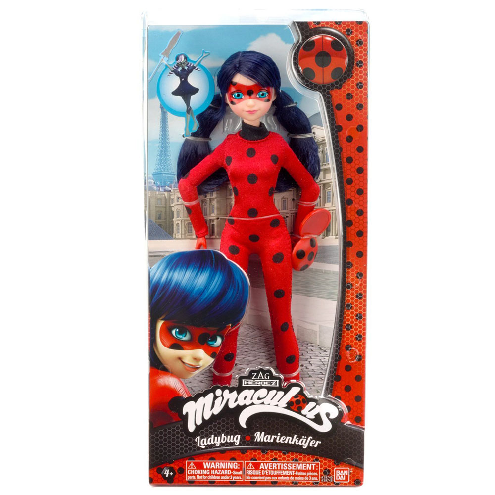 Zag Heroez Miraculous Uğur Böceği Ladybug Figür Oyuncak 28 cm