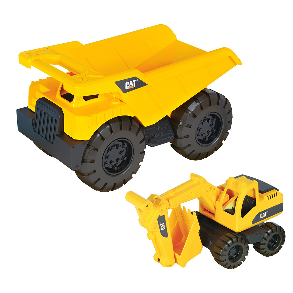 Cat Dump Truck İnşaat Araçlı Taşıyıcı Büyük Kamyon Model 2