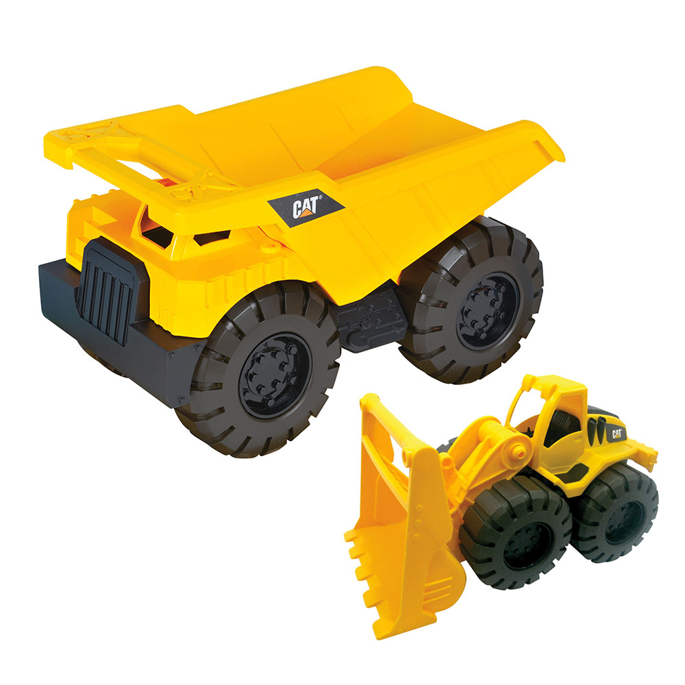 Cat Dump Truck İnşaat Araçlı Taşıyıcı Büyük Kamyon Model 1
