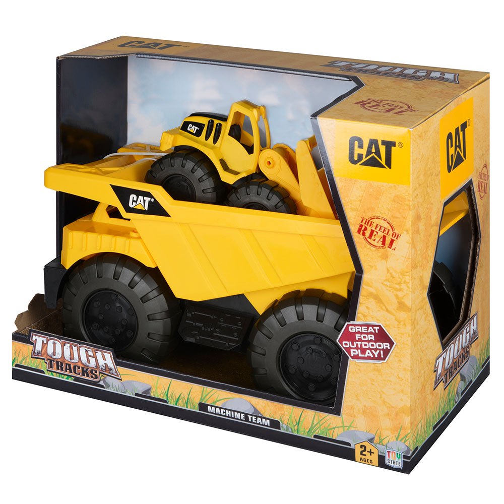 Cat Dump Truck İnşaat Araçlı Taşıyıcı Büyük Kamyon Model 1