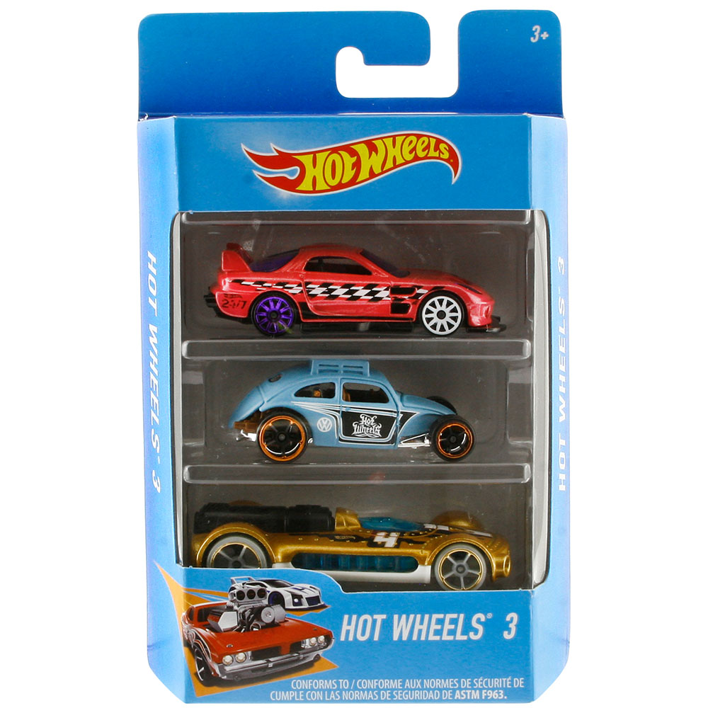 Hot Wheels Üçlü Araba Seti Model 50