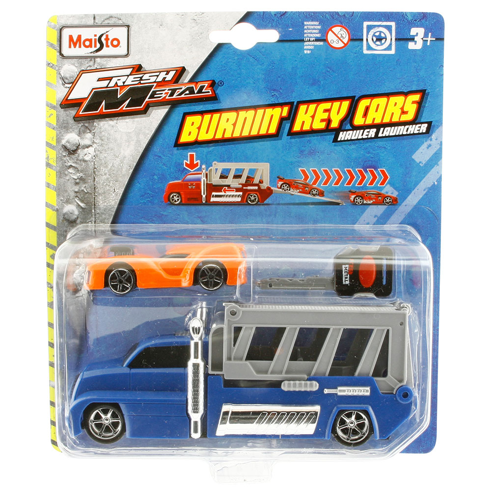 Maisto Burning Key  Oyuncak Kamyon ve Araba Lacivert