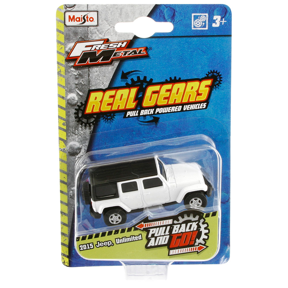 Maisto Fresh Metal 2015 Jeep 7,5 cm Çek Bırak Oyuncak Araba