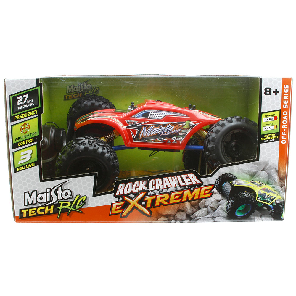 Maisto Tech Rock Crawler Extreme U/K Araba Kırmızı