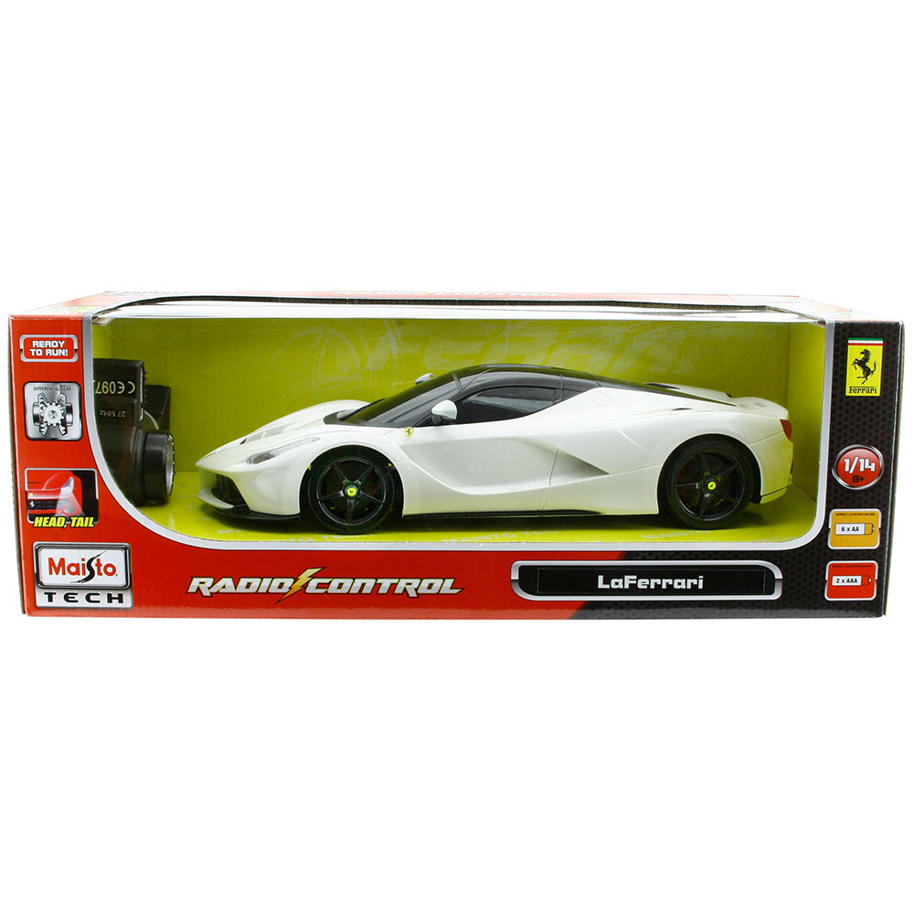 Maisto LaFerrari Uzaktan Kumandalı Araba 1:14 Maisto Tech Beyaz