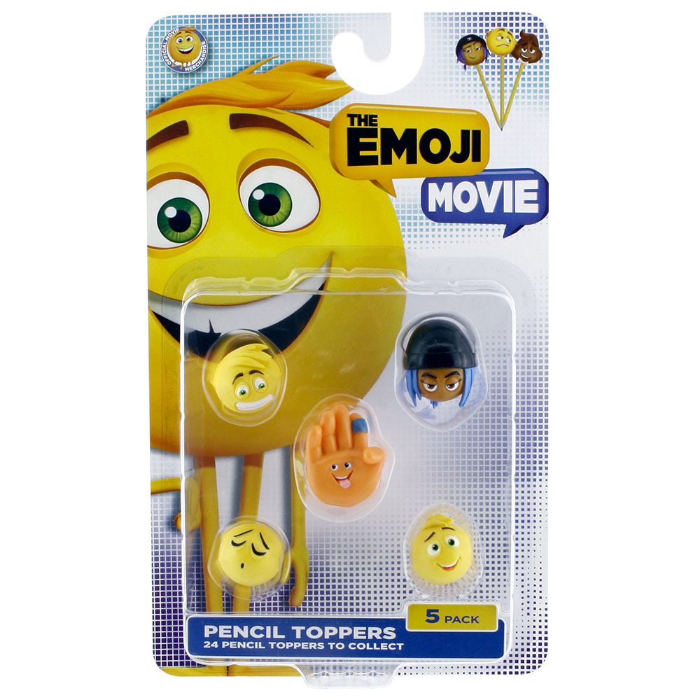 Emoji Movie 5'li Kalem Süsü Model 1