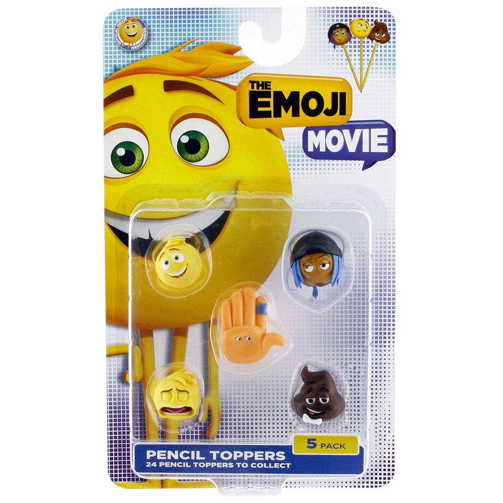 Emoji Movie 5'li Kalem Süsü Model 2