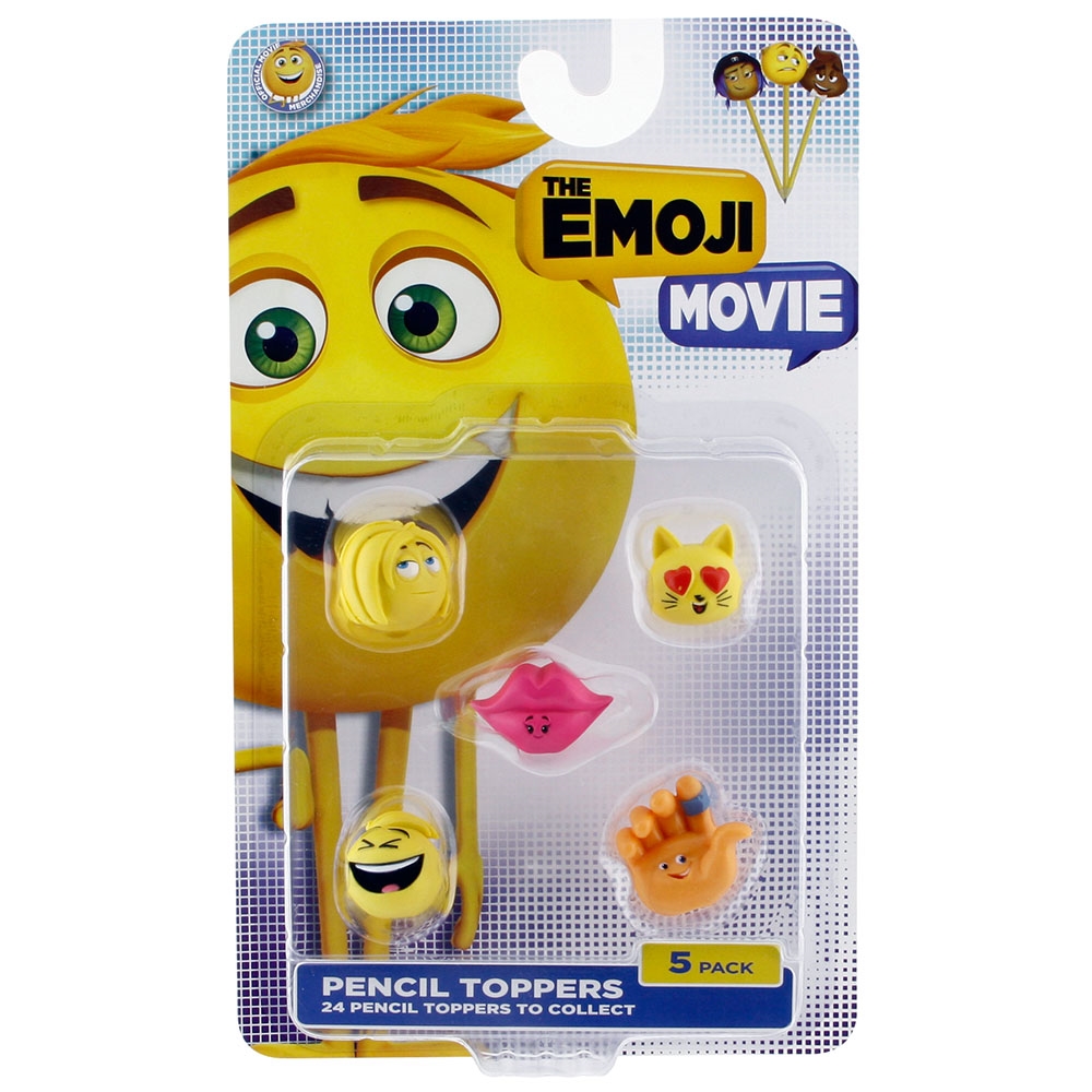 Emoji Movie 5'li Kalem Süsü Model 3