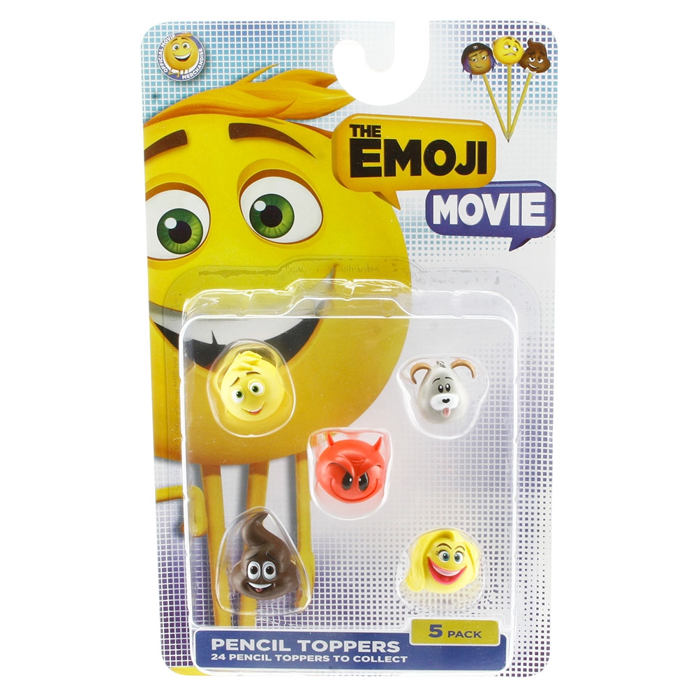 Emoji Movie 5'li Kalem Süsü Model 4