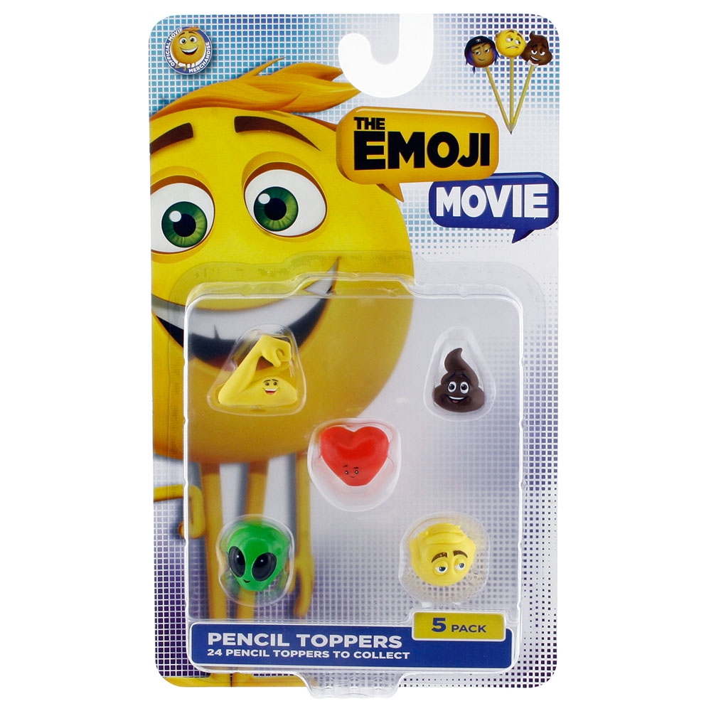 Emoji Movie 5'li Kalem Süsü Model 5