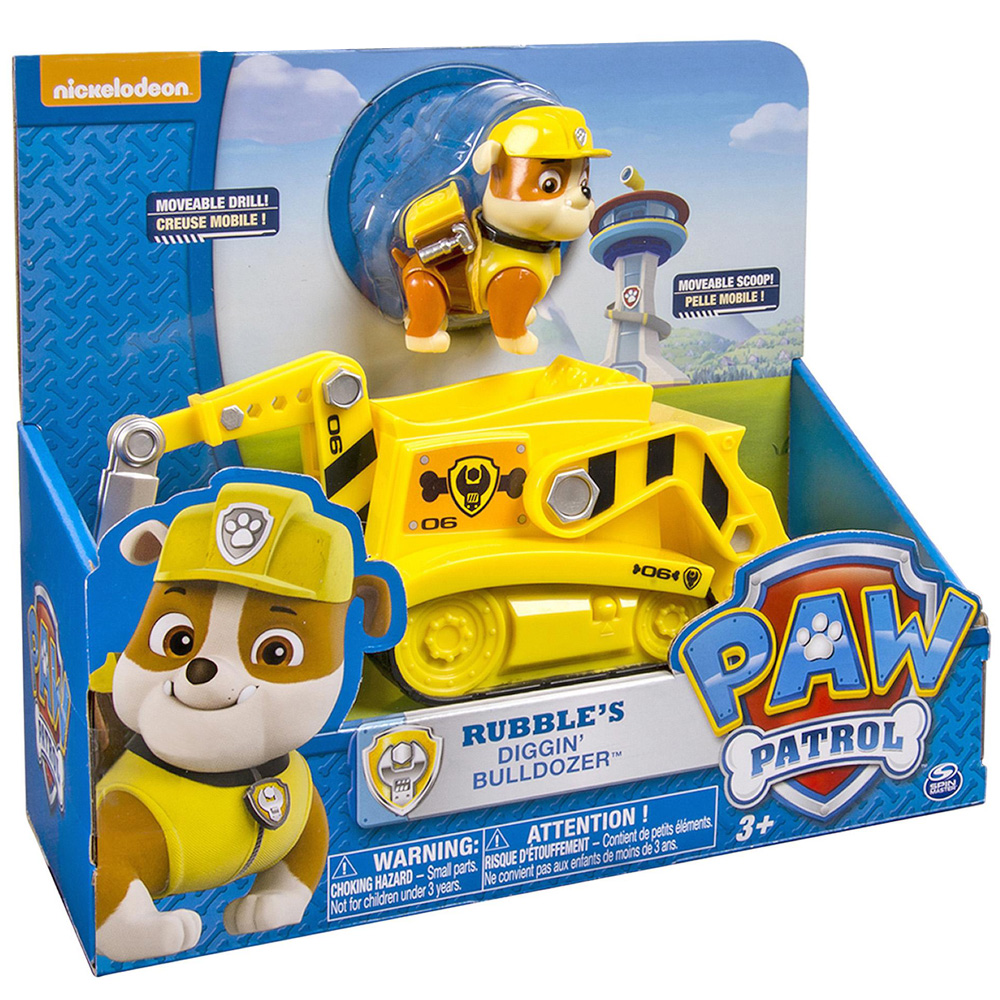 Paw Petrol Rubble’ın Bulldozer İş Makinası Oyun Seti