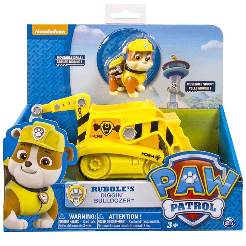Paw Petrol Rubble’ın Bulldozer İş Makinası Oyun Seti