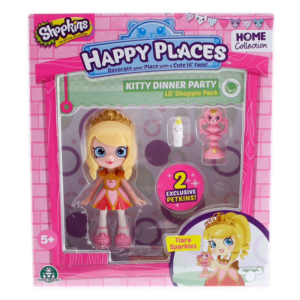 Cicibiciler Happy Places Mini Cici Kız Tiara Sparkles Oyun Seti