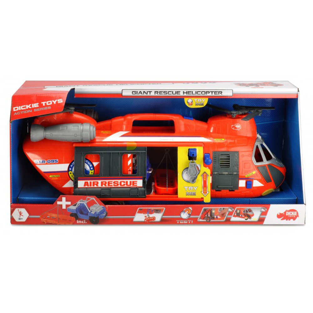 Simba Giant Rescue Helicopter Oyun Seti