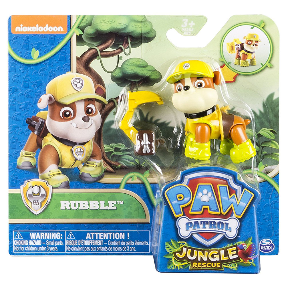 Paw Patrol Jungle Rescue Rubble Figür