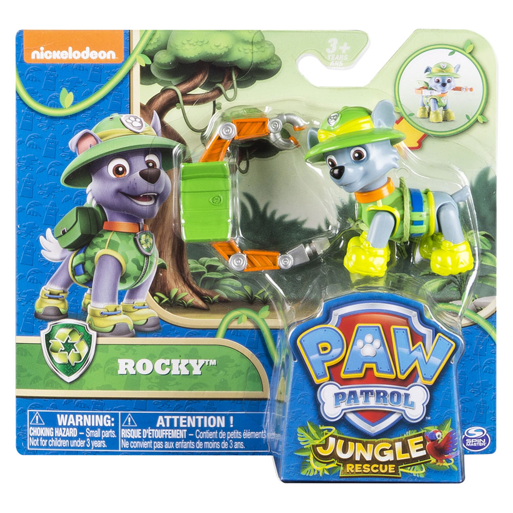 Paw Patrol Jungle Rescue Rocky Figür