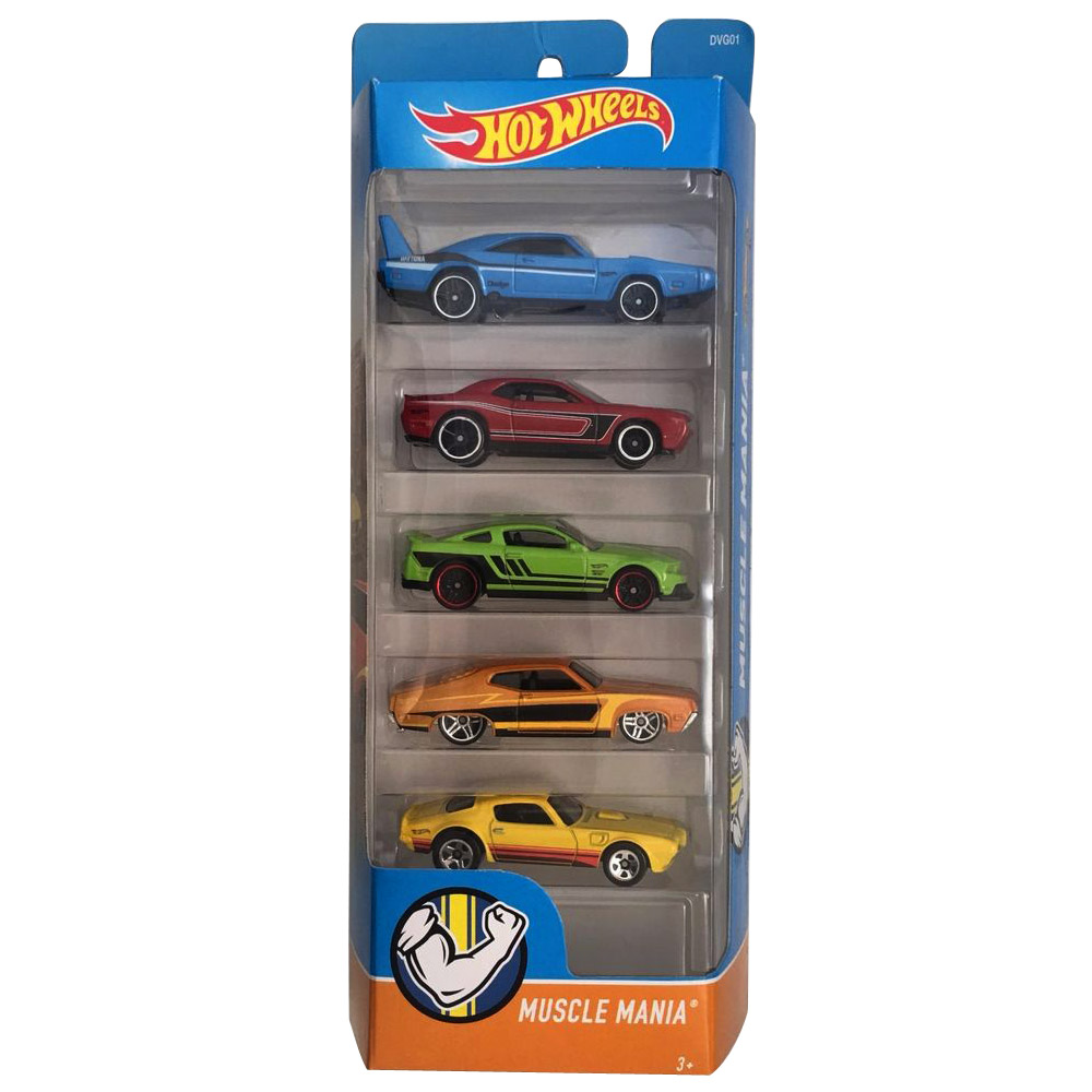 Hot Wheels Beşli Araba Seti DVG01