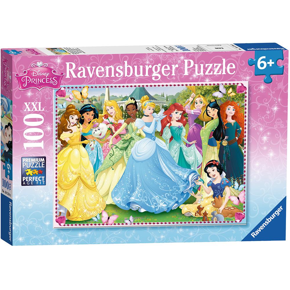 Ravensburger 100 Parça Çocuk Puzzle Prensesler