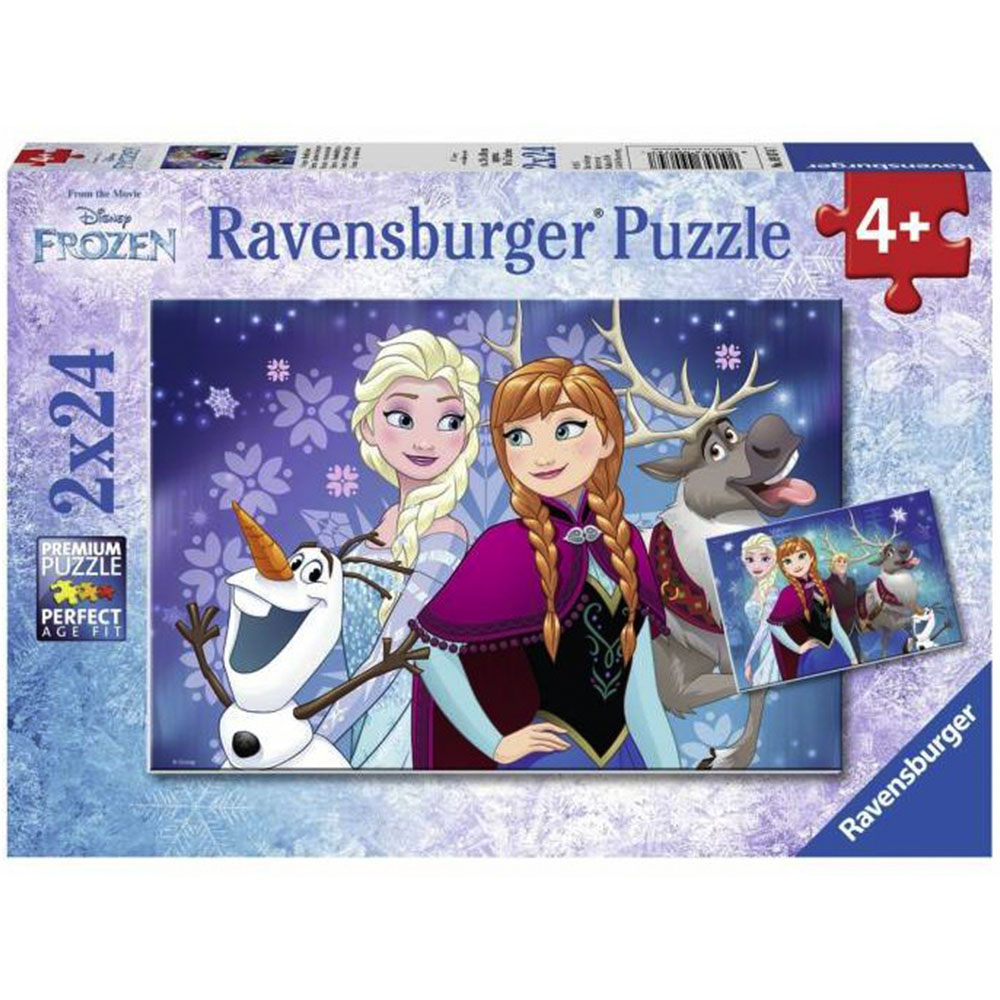 Ravensburger Frozen 2X24 Parça Çocuk Puzzle
