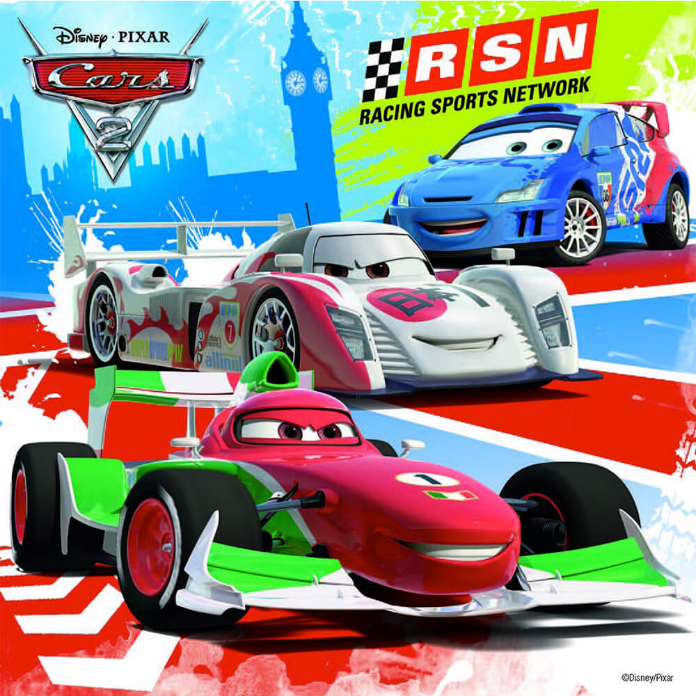 Ravensburger 3 x 49 Parça Çocuk Puzzle Cars 2