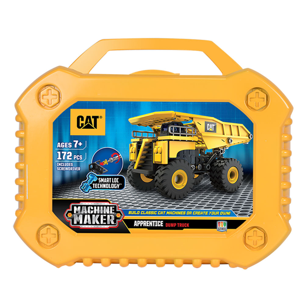 Cat Dump Truck İş Makinesi Sök Tak Smart Araçlar Oyun Seti